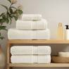 Premium Guest Towels SOLUND - 2 pcs Cream 30x50 cm 600 gsm