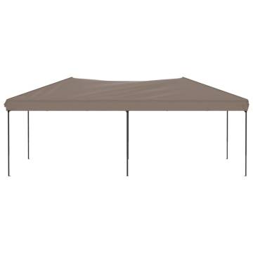 Folding Party Tent Taupe 3x6 m - Perfect for Outdoor Events