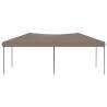 Folding Party Tent Taupe 3x6 m - Perfect for Outdoor Events