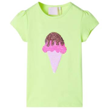 Kids' Neon Yellow T-shirt 140 | Affordable & Stylish Wear