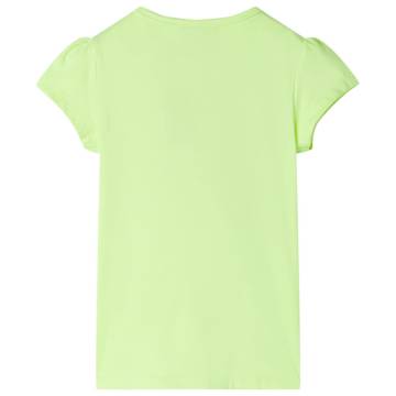 Kids' Neon Yellow T-shirt 140 | Affordable & Stylish Wear