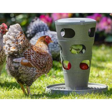 Beeztees Chicken Feeding Tower - Convenient & Eco-Friendly