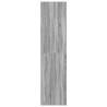 Wardrobe Grey Sonoma 100x50x200 cm | Engineered Wood | HipoMarket