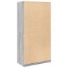 Wardrobe Grey Sonoma 100x50x200 cm | Engineered Wood | HipoMarket