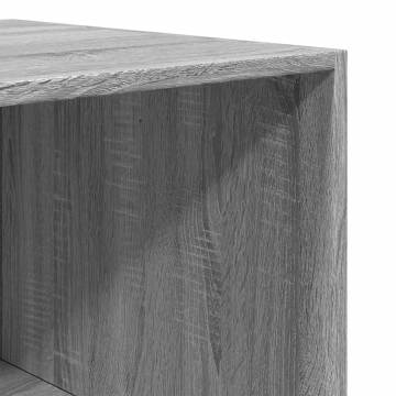 Wardrobe Grey Sonoma 100x50x200 cm | Engineered Wood | HipoMarket