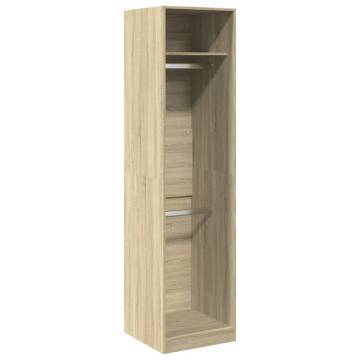 Wardrobe Sonoma Oak - Stylish Compact Design | Hipo Market