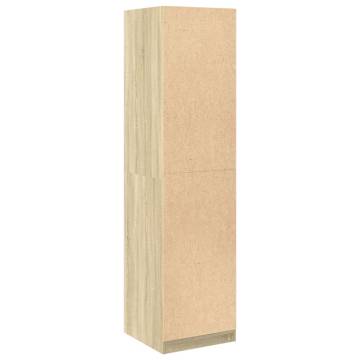 Wardrobe Sonoma Oak - Stylish Compact Design | Hipo Market