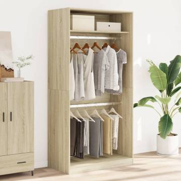 Wardrobe Sonoma Oak - Compact Design & Ample Storage