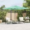  Garden Parasol with Steel Pole Green 290x290x238 cm Colour green Size 290 x 290 x 238 cm Quantity in Package 1 