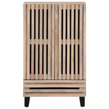 Highboard 60x34x100 cm Solid Wood Mango | HipoMarket UK