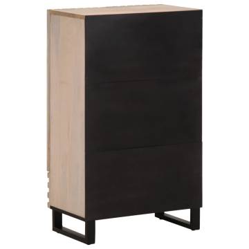 Highboard 60x34x100 cm Solid Wood Mango | HipoMarket UK