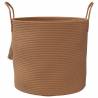 Stylish Brown Storage Basket Ø40x35 cm | Hipo Market