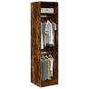  Wardrobe Smoked Oak 50x50x200 cm Engineered Wood Colour smoked oak Size 50 x 50 x 200 cm Quantity in Package 1 Amount 1 shelf 