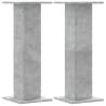 Speaker Stands 2 pcs Concrete Grey - Stylish & Durable