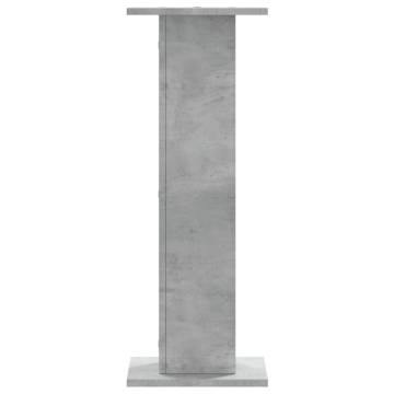 Speaker Stands 2 pcs Concrete Grey - Stylish & Durable