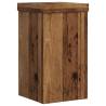 2 pcs Old Wood Plant Stands - Durable & Stylish | HipoMarket