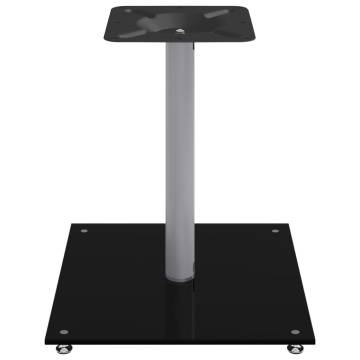 Speaker Stands 2 pcs Black & Silver - Durable Design