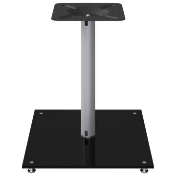 Speaker Stands 2 pcs Black & Silver - Durable Design