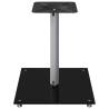 Speaker Stands 2 pcs Black & Silver - Durable Design