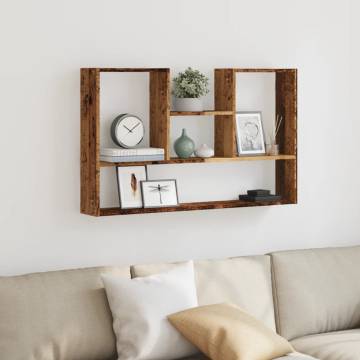 Old Wood Wall Shelf | Durable Engineered Wood - Hipo Market