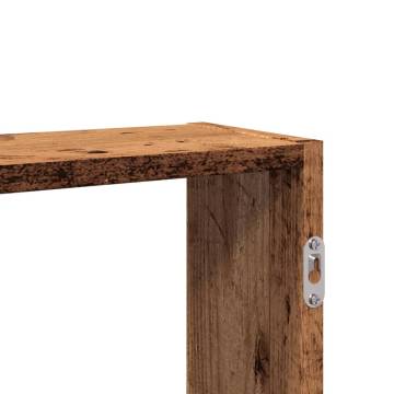 Old Wood Wall Shelf | Durable Engineered Wood - Hipo Market