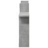 Wall Shelves 2 pcs Concrete Grey 50x12x50 cm | Hipomarket UK