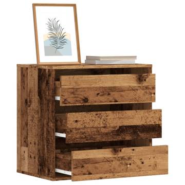 Corner Chest of Drawers - Classic Old Wood Design | HipoMarket