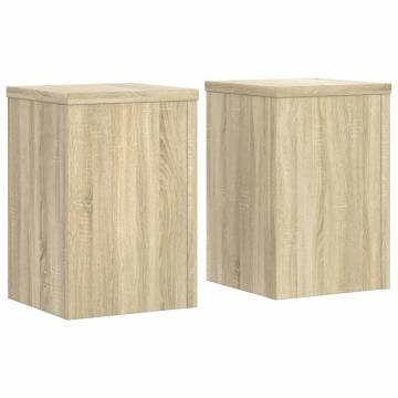 Plant Stands 2 pcs Sonoma Oak - Durable & Stylish Design