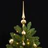 Artificial Hinged Christmas Tree with 300 LEDs & Ball Set - 270 cm