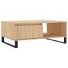 Sonoma Oak Coffee Table - 90x60 cm | Durable & Stylish