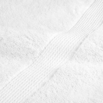 Premium Bath Towels SOLUND 25pcs - White 100x150cm | HipoMarket