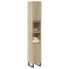  Bathroom Cabinet Sonoma Oak 30x30x190cm Engineered Wood Colour sonoma oak Quantity in Package 1 