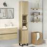 Sonoma Oak Bathroom Cabinet - Engineered Wood | HipoMarket