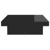 High Gloss Black Coffee Table - Stylish & Durable 90x90 cm