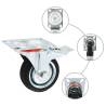 Durable 75mm Casters - Set of 4 for Easy Mobility