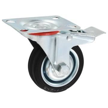 Durable 75mm Casters - Set of 4 for Easy Mobility