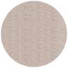 Shaggy Rug PAMPLONA High Pile Modern Beige Ø 280 cm | Hipomarket