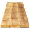 Table Top 160x20 cm - Solid Rough Mango Wood | HipoMarket