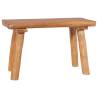 Garden Bench 80 cm Solid Teak Wood - Durable & Stylish