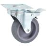 Swivel Casters with Double Brakes - 4 pcs 75 mm | Hipo Market