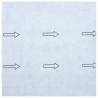 Self-adhesive PVC Flooring Planks - Light Grey, 5.11 m²