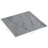 Self-adhesive PVC Flooring Planks - Light Grey, 5.11 m²