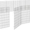 Free Range Animal Enclosure - 24-Panel Galvanised Iron | HipoMarket