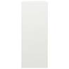 Firewood Rack White 60x40x100 cm Steel - Durable & Stylish