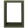 Firewood Rack Green 60x40x80 cm Steel - Durable & Stylish Storage