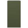 Firewood Rack Green 60x40x80 cm Steel - Durable & Stylish Storage