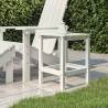 Garden Adirondack Table White 38x38x46 cm HDPE Colour white Quantity in Package 1 