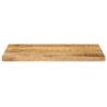 Rectangular Solid Wood Table Top 60x20 cm | Hipomarket