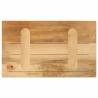 Rectangular Solid Wood Table Top 60x20 cm | Hipomarket