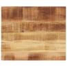  Table Top 60x50x3.8 cm Rectangular Solid Wood Rough Mango Colour rough mango wood(natural) Size 60 x 50 cm Quantity in Package 1 Thickness 38 mm 